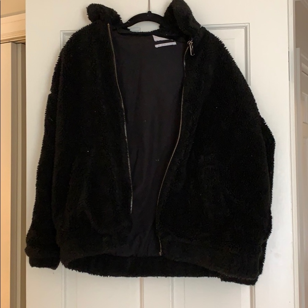 Urban outfitters fluffy jacket